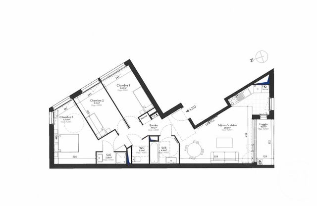 Appartement F4 à vendre - 4 pièces - 76.26 m2 - EPINAY SUR SEINE - 93 - ILE-DE-FRANCE - Century 21 Pierrimo