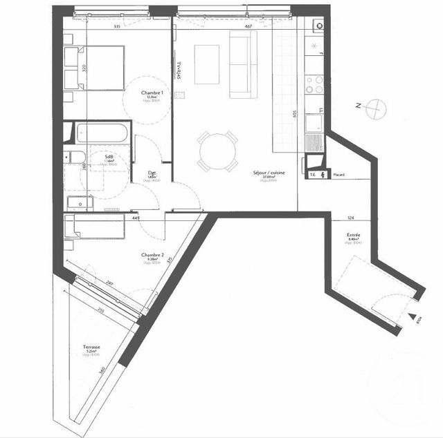 Appartement F3 à vendre - 3 pièces - 64.55 m2 - EPINAY SUR SEINE - 93 - ILE-DE-FRANCE - Century 21 Pierrimo